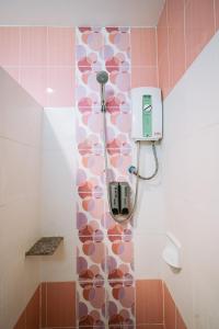 Koupelna v ubytování Jintana Resort