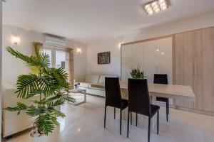 Posezení v ubytování Apartments Pineta