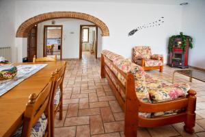 A seating area at La Casa Dei Nonni