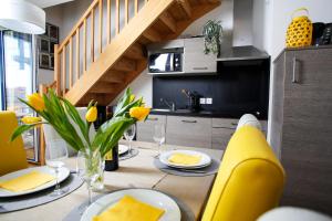 Η κουζίνα ή μικρή κουζίνα στο LE 112 +10 φωτογραφίες