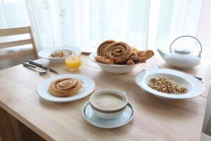 Opcije za doručak na raspolaganju gostima u objektu Langdale House