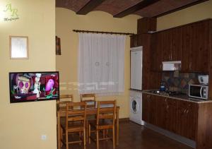 Kuchnia lub aneks kuchenny w obiekcie Apartamentos Rurales Monfragüe