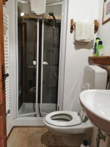 Ванная комната в Dolomiti house