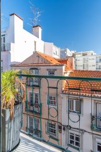 a view of a building in a city at LV Premier Apartments P.Real- PI in Lisbon