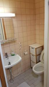 Een badkamer bij Ojuspirtti 26B Levi