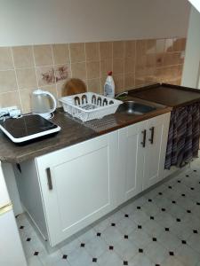 Kuchyň nebo kuchyňský kout v ubytování Guest House Kaskáda