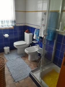 Kylpyhuone majoituspaikassa Casa da Matilde