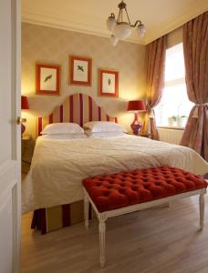 Una cama o camas en una habitación de Hotel Apia