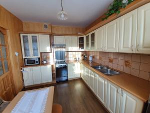 Kuchyňa alebo kuchynka v ubytovaní Pokoje i Apartamenty Regionalny Styl ul Króle 1a Zakopane + 31 fotografií