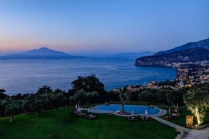 a view of the lake from a resort at Anna Belle Elegant AgriResort in Sorrento +29 photos