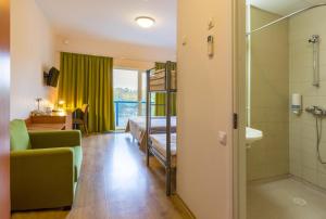Koupelna v ubytování Viiking Spa Hotel