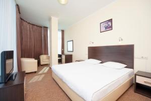 Cama ou camas em um quarto em Black Sea Hotel Otrada