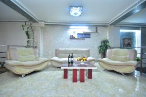 Posezení v ubytování Hotel Chao