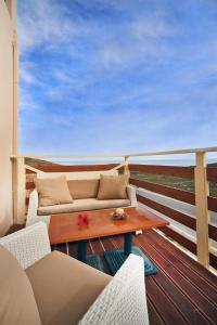 Balkón nebo terasa v ubytování Sfakia Thea Apartments
