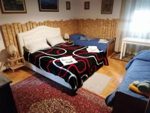 Postel nebo postele na pokoji v ubytování Civico 22 Pisa