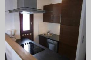 Kuchyň nebo kuchyňský kout v ubytování Residence Bollin No.21