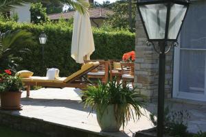 Zahrada ubytování B&B Ortensia