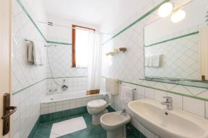 Koupelna v ubytování Hotel Kyrton