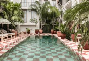 Swimmingpoolen hos eller tæt på Hotel Panamera