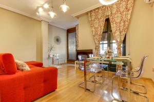 Χώρος καθιστικού στο Central Quality Apartment Spa Salamanca