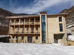 Γενική θέα στο βουνό ή θέα στο βουνό από  αυτό το κατάλυμα σε φάρμα