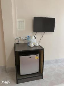 TV a/nebo společenská místnost v ubytování Baan Boa Guest House