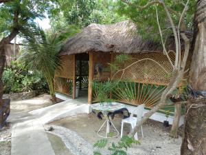 Zahrada ubytování Sea Turtle House Moalboal