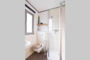 Ein Badezimmer in der Unterkunft Adlerhorst im Haus Seeadler