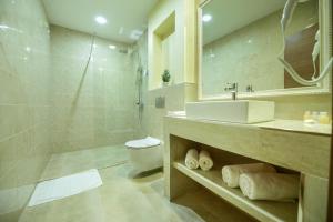 Kúpeľňa v ubytovaní Hotel Lazaro