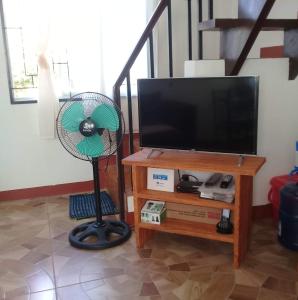 Телевізор і / або розважальний центр в Bohol Staycation in Tagbilaran City next to Panglao Island