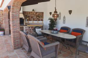 Część wypoczynkowa w obiekcie Cortijo La Palmera, Frigiliana