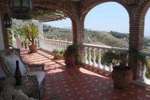 Balkon lub taras w obiekcie Cortijo La Palmera, Frigiliana