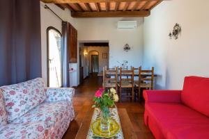 Posezení v ubytování Agriturismo Macciangrosso Casale Piccolomini