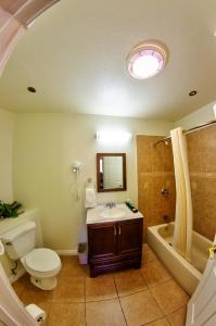 Koupelna v ubytování Palm Tropics Motel