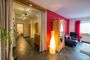 Posezení v ubytování Ferienwohnung Maria Laach