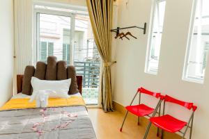 Posezení v ubytování Buddha Homestay