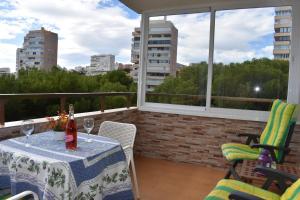 Balkón alebo terasa v ubytovaní Apartamento Playamar