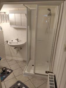 Koupelna v ubytování Ferienwohnung Cziesla
