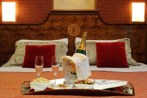 Nápoje v ubytování Hotel Farnese