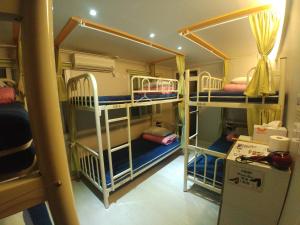 Postel nebo postele na pokoji v ubytování Bomgoro Guesthouse