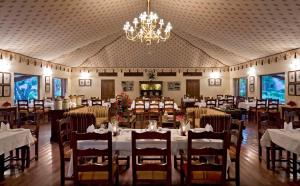 Restaurace v ubytování Samode Bagh