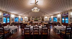 Restaurace v ubytování Samode Bagh