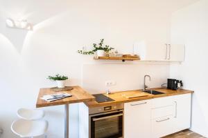 Kuchnia lub aneks kuchenny w obiekcie Boutique Design-Apartments Vienna