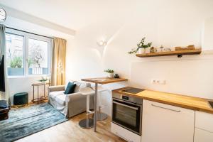 Kuchnia lub aneks kuchenny w obiekcie Boutique Design-Apartments Vienna