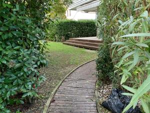 Vonkajšia záhrada v ubytovaní Casa con giardino