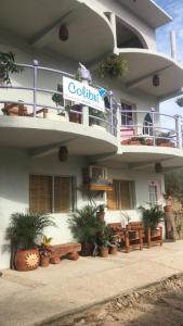 Balkón nebo terasa v ubytování Colibri Hotel