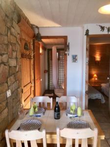 Postel nebo postele na pokoji v ubytování Appartements dans Chalet