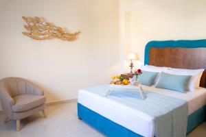 Postel nebo postele na pokoji v ubytování LOTOS - Luxury Apartments