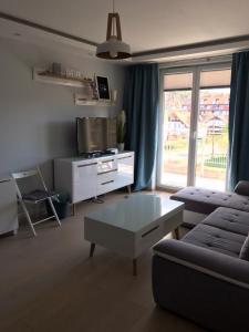 Część wypoczynkowa w obiekcie Apartament słoneczny