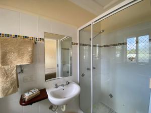 Koupelna v ubytování Cooktown Motel